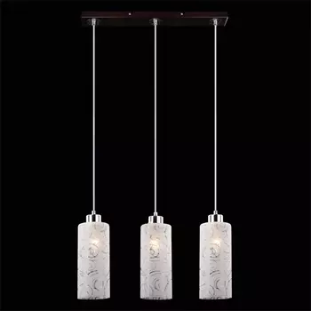 Светильник подвесной Eurosvet 21130, 1130 1130/3 хром/венге