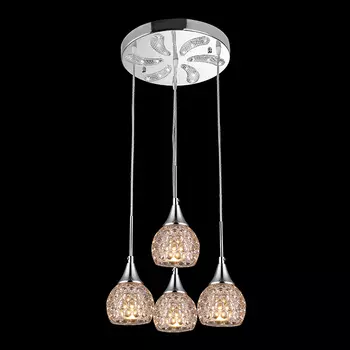 Светильник подвесной Eurosvet 50082 50082/4 хром/белый