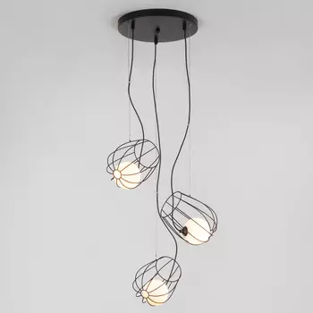 Светильник подвесной Eurosvet 50138/3 черный