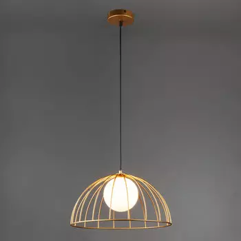 Светильник подвесной Eurosvet 50140/1 золотой