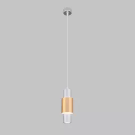 Светильник подвесной Eurosvet Bento 50204/1 LED матовое серебро/матово