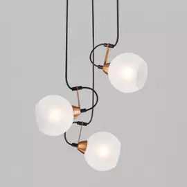 Светильник подвесной Eurosvet Bounce 50175/3 черный