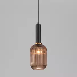 Светильник подвесной Eurosvet Bravo 50181/1 янтарь