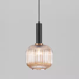 Светильник подвесной Eurosvet Bravo 50182/1 янтарь