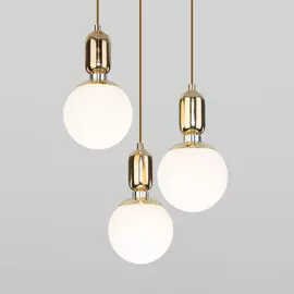 Светильник подвесной Eurosvet Bubble 50151/3 золото