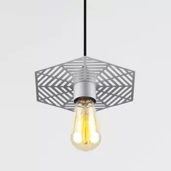 Светильник подвесной Eurosvet Creto 50167/1 серебряный