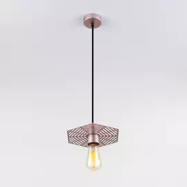 Светильник подвесной Eurosvet Creto 50167/1 перламутровое золото