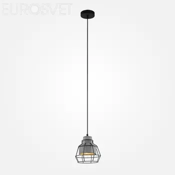 Светильник подвесной Eurosvet Далас 50038/1 серый