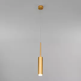 Светильник подвесной Eurosvet Dante 50203/1 LED матовое золото