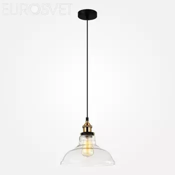 Светильник подвесной Eurosvet Дельта 50045/1 прозрачный