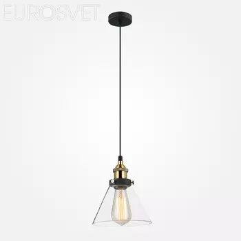 Светильник подвесной Eurosvet Дельта 50046/1 прозрачный