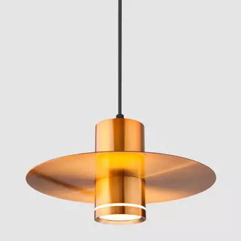 Светильник подвесной Eurosvet Disсо 50155/1 LED бронза 9W