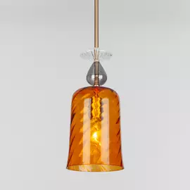 Светильник подвесной Eurosvet Dream 50194/1 янтарный
