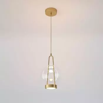 Светильник подвесной Eurosvet Frasco 50267/1 LED латунь