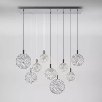 Светильник подвесной Eurosvet Gemini 90353/9 хром