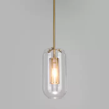 Светильник подвесной Eurosvet Hugo 50201/1 бронза