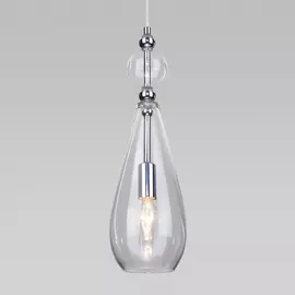 Светильник подвесной Eurosvet Ilario 50202/1 прозрачный