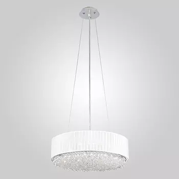 Светильник подвесной Eurosvet Кристалл 10071/4 хром Strotski