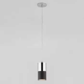 Светильник подвесной Eurosvet Mini Topper 50146/1 хром/черный