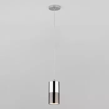 Светильник подвесной Eurosvet Mini Topper 50146/1 хром/черный жемчуг