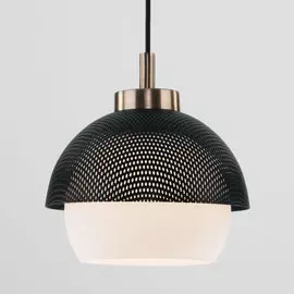 Светильник подвесной Eurosvet Nocciola 50106/1 античная бронза/черный