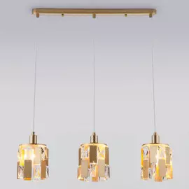 Светильник подвесной Eurosvet Scoppio 50101/3 перламутровое золото