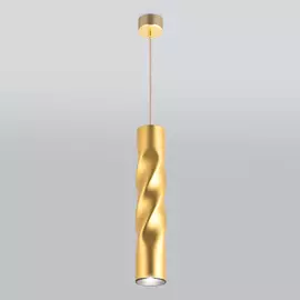 Светильник подвесной Eurosvet Scroll 50136/1 LED золото