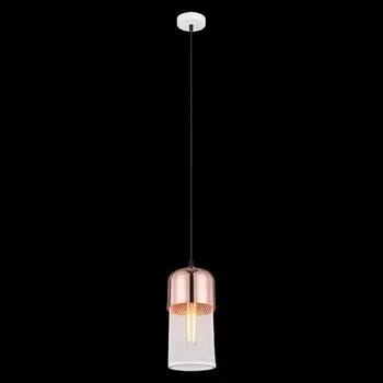 Светильник подвесной Eurosvet Смарт 50033/1 медь с белым