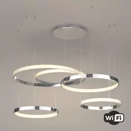 Светильник подвесной Eurosvet Smart Posh 90275/5 хром