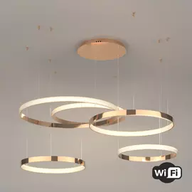 Светильник подвесной Eurosvet Smart Posh 90275/5 медный