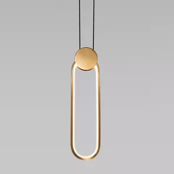 Светильник подвесной Eurosvet Style 50218/1 LED бронза (уценка, незнач