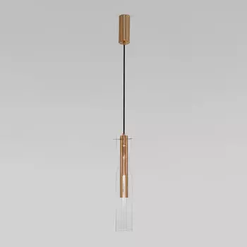 Светильник подвесной Eurosvet Swan 50253/1 LED латунь