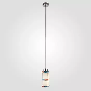 Светильник подвесной Eurosvet Тиффани 50043/1 хром