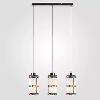 Светильник подвесной Eurosvet Тиффани 50043/3 хром