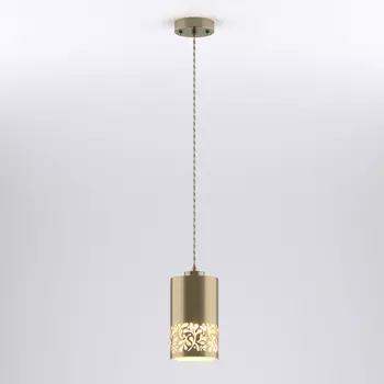 Светильник подвесной Eurosvet Tracery 50071/1 античная бронза