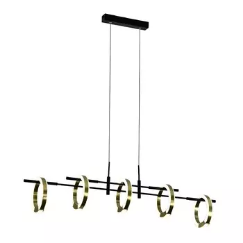 Светильник подвесной Gerhort G91061 G91061/4BK+GD