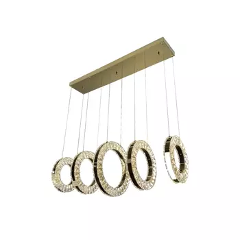 Светильник подвесной ILedex Crystal ice 4460-5 72W TGD