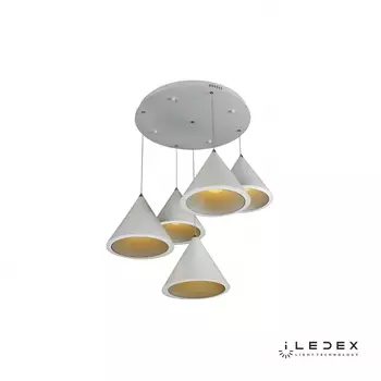 Светильник подвесной ILedex Moon WL8858-5 WH