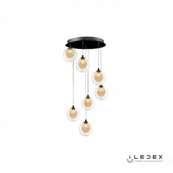 Светильник подвесной ILedex Oblivion C4457-7R CR