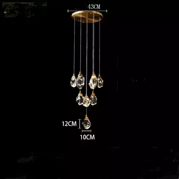 Светильник подвесной ImperiumLoft Cristel-One01 193599-26