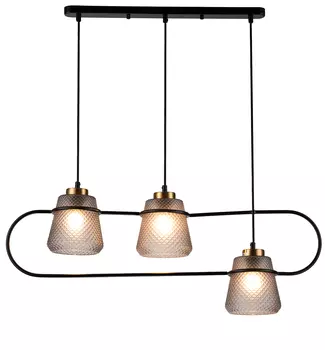 Светильник подвесной Indigo Astratto 11016/3P Black V000158