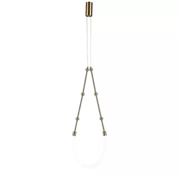 Светильник подвесной Indigo Corda V000062L 14010/1P Brass