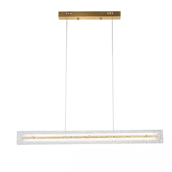 Светильник подвесной Indigo Dualita V000088L 14018/1PL Brass