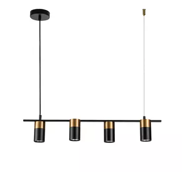 Светильник подвесной Indigo Liberta 11014/4P Black V000146