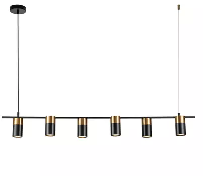 Светильник подвесной Indigo Liberta 11014/6P Black V000147