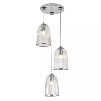 Светильник подвесной Indigo Lucido V000482 11046/3P Chrome