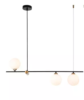 Светильник подвесной Indigo Opaco 11015/3P Black V000152