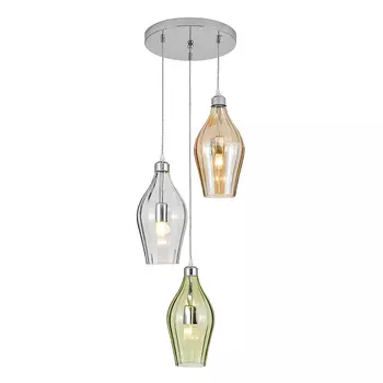 Светильник подвесной Indigo Piemonte V000588 11058/3P Multicolor