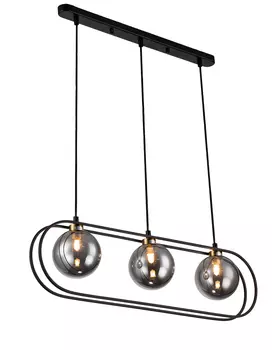 Светильник подвесной Indigo Spazio 11017/3P Black V000162