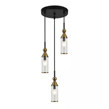 Светильник подвесной Indigo Torazzo V000532 13037/3S Black